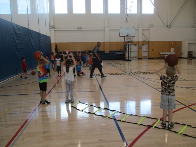 Basketball & Intro to STEM using LEGO Monday